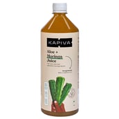 1 - Kapiva Aloe Vera + Moringa Juice (Natural Energy Booster),  1 L  Unflavoured 