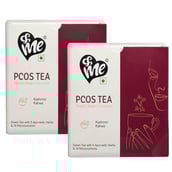 2 - &Me Pcos Tea for Women,  14 Tea Bag(s)  Kashmiri Kahwa (Pack of 2) 