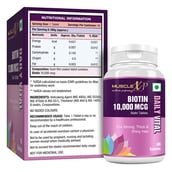 1 - MuscleXP Biotin 10000 mcg,  100 tablet(s)  Unflavoured 