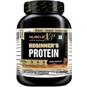 2 - MuscleXP Beginner's Protein with Digestive Enzymes,  2.2 lb  Double Chocolate 