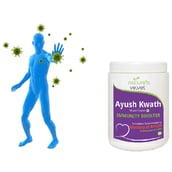 3 - Natures Velvet Ayush Kwath Kadha,  90 g 