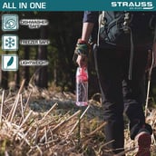 3 - Strauss Water Mist Spray Bottle,  Blue  600 ml 