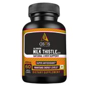 3 - Asitis Nutrition Silymarin Milk Thistle 400mg, 60 capsules