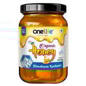 1 - OneLife Organic Honey,  650 g  Himalayan Kashmiri 