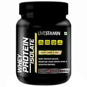 Livestamin Whey Protein Isolate,  0.88 lb  Chocolate 