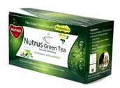 Nutrus Green Tea (Pack of 4),  20 sachets/pack  Lemon 