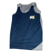 2 - MuscleBlaze Sando,  Blue & Grey  XL 