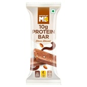 SingleBar - MuscleBlaze Mini-Protein Bar (10g Protein),  12 Piece(s)/Pack  Almond Fudge 