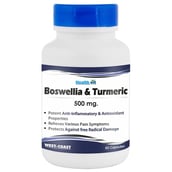Healthvit Boswellia Turmeric Extract (500 mg),  60 capsules 