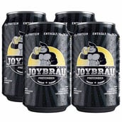 Joybrau Protein Beer,  330 ml  Unflavoured Pack of 4 