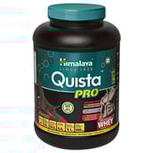 Himalaya Quista Pro Advanced Whey Protein Powder Fortified with Power Herbs, 4.4 lb Chocolate
