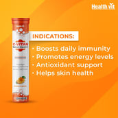 indication - Healthvit C Vitan,  20 tablet(s)  Orange 