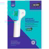 1 - Fitup Life Infrared Forehead Thermometer,  White 