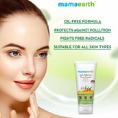 Benefit - Mamaearth Anti-Pollution Daily Face Cream, 80 ml with Turmeric & Pollustop