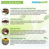 Benefit2 - Mamaearth CoCo Body Butter,  200 g  with Coffee & Cocoa for Deep Moisturization 