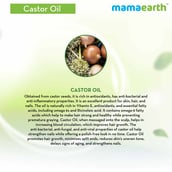 Benefit2 - Mamaearth Castor Oil,  150 ml  100% Pure Cold Pressed for Hair, Skin & Nails 