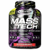 MuscleTech Mass Tech Performance Series,  7.05 lb  Strawberry 