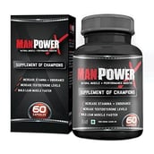 Man Power X Pack of 1, 60 capsules Unflavoured