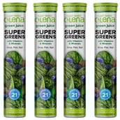 1 - Olena Super Greens with Vitamins & Minerals, 15 tablet(s) Fresh Lemon (Pack of 4)