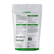 Back - ProFoods L Valine Powder,  1 kg  Unflavoured 