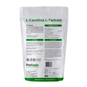 Back - ProFoods L Carnitine L Tartrate Powder,  125 g  Unflavoured 