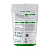 Back - ProFoods L Glutamic Acid HCL Powder,  125 g 