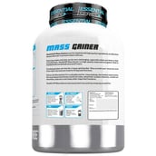 description - HealthXP Mass Gainer, 6.6 lb Triple Chocolate