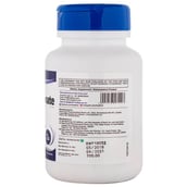 back - Healthvit Zinc Gluconate (50mg), 60 capsules