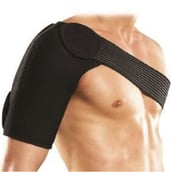 B Fit USA Magnetic Shoulder Support (AB3071),  Black  Free Size 