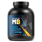 1 - MuscleBlaze Whey Protein OP, 4.4 lb Smooth Chocolate