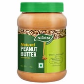 5 - Nouriza Peanut Butter 100% Natural Unsweetened, 1 kg Creamy