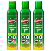 1 - RunBugz Surface Sanitizer Spray Pro with 70% Alcohol,  Fruity Floral  300 ml  Protection from Germs (Pack of 3) 