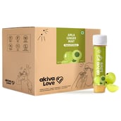 Akiva Vitamin C Amla Honey Ginger Pack of 15,  Natural  40 ml 
