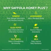 ingredients - Saffola Honey Plus with Immunity,  2 Piece(s)/Pack  Natural 