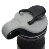 2 - GHC Shaker Bottle with Steel Ball Made of Tritan,  Black  700 ml 