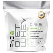 PhD Diet Whey,  2.2 lb  Salted Caramel 