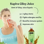 10 - Kapiva Wild Giloy Juice (Natural Immunity Booster),  Unflavoured  1 L 