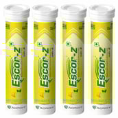 1 - Escor-Z Effervescent,  20 tablet(s)  Lime and Lemon Pack of 4 