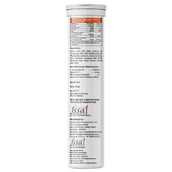 nutritioninfo - Healthy AF Vitamin C,  15 tablet(s)  Orange 