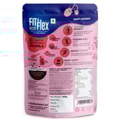 supplementinfo - Fit & Flex Granola Oat Rich Breakfast Cereal with Real Fruits,  450 g  Happy Berries 