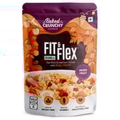 Fit & Flex Granola Oat Rich Breakfast Cereal with Real Fruits,  275 g  Mixed Fruits 