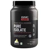 1 - GNC AMP Pure Isolate Powder,  2.2 lb  Vanilla Custard 