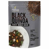 1 - Rostaa Black Quinoa,  500 g  Unflavoured 