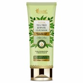 1 - Oriental Botanics Neem Tea Tree & Basil Clay Mask,  100 g  for Oil Free Clear & Nourished Skin 