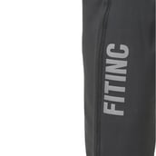 3 - Fitinc Lycra Stretchable Trackpant for Men with Two Side Zipper Pockets,  Grey  Medium 