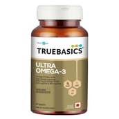 6 - TrueBasics Ultra Omega-3 (EPA 525mg & DHA 400mg), 60 capsules