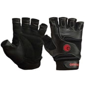 Omtex Gym Gloves (Ace),  Black  Medium 