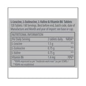 supplement - Myprotein Essential BCAA 2:1:1,  120 tablet(s)  60 Servings  Unflavoured 