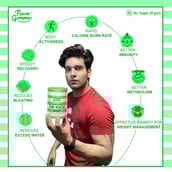 benefits - Power Gummies The Beach Body with Green Coffee,  60 gummies  Orange Twist 