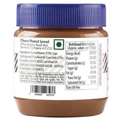 ingredients - Veeba Choco Peanut Spread,  340 g  Crunchy 